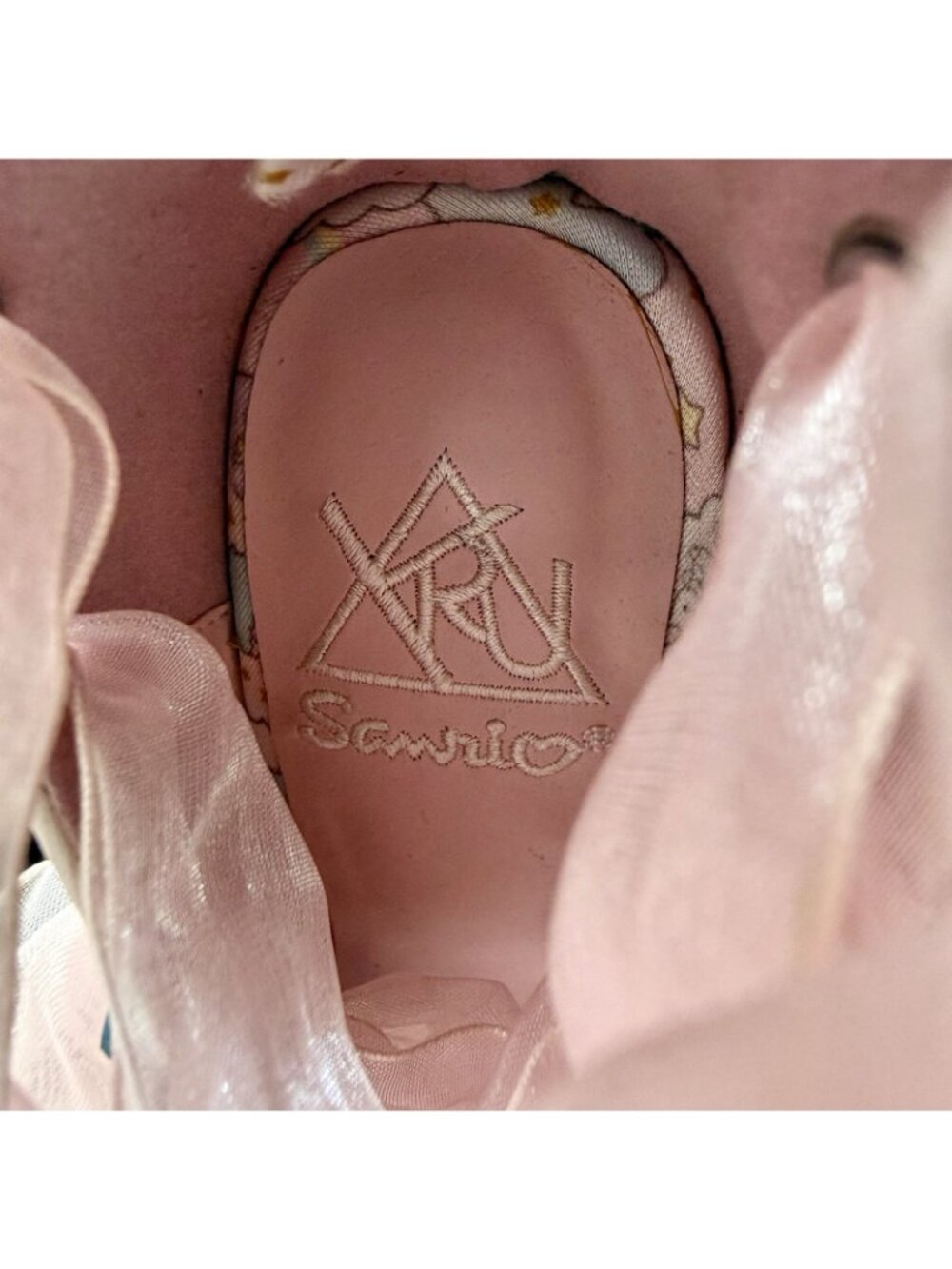 YRU x Sanrio Little Twin Stars Chunky Platform Ballet Bae High Heels Size 6 - Picture 6 of 12